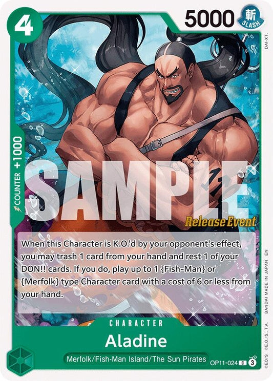 Image for Aladine (OP11-024) (OP11 RE) - One Piece Card Game