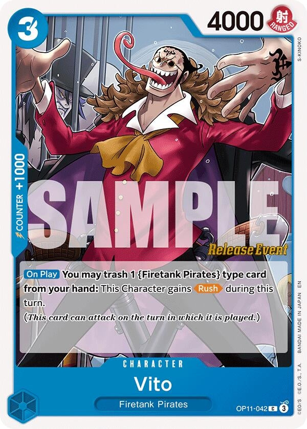 Image for Vito (OP11-042) (OP11 RE) - One Piece Card Game