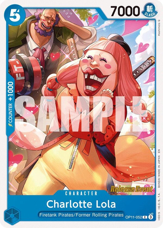 Image for Charlotte Lola (OP11-052) (OP11 RE) - One Piece Card Game