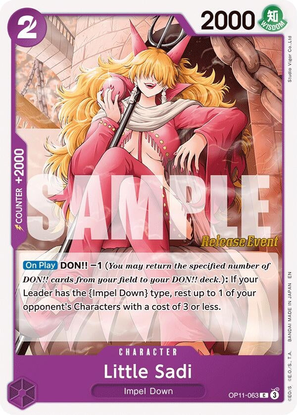 Image for Little Sadi (OP11-063) (OP11 RE) - One Piece Card Game