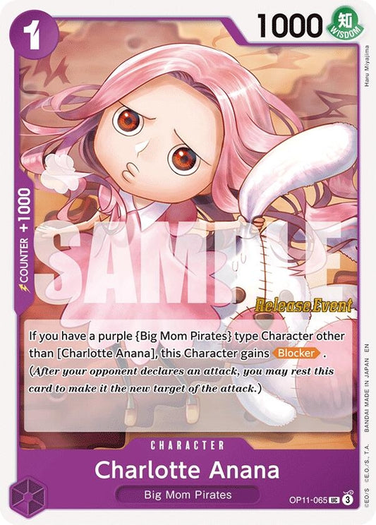 Image for Charlotte Anana (OP11-065) (OP11 RE) - One Piece Card Game