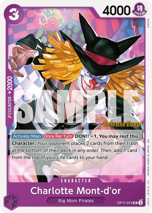 Image for Charlotte Mont-d'or (OP11-072) (OP11 RE) - One Piece Card Game