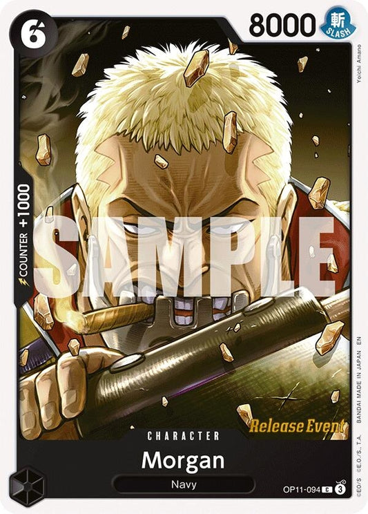 Image for Morgan (OP11-094) (OP11 RE) - One Piece Card Game