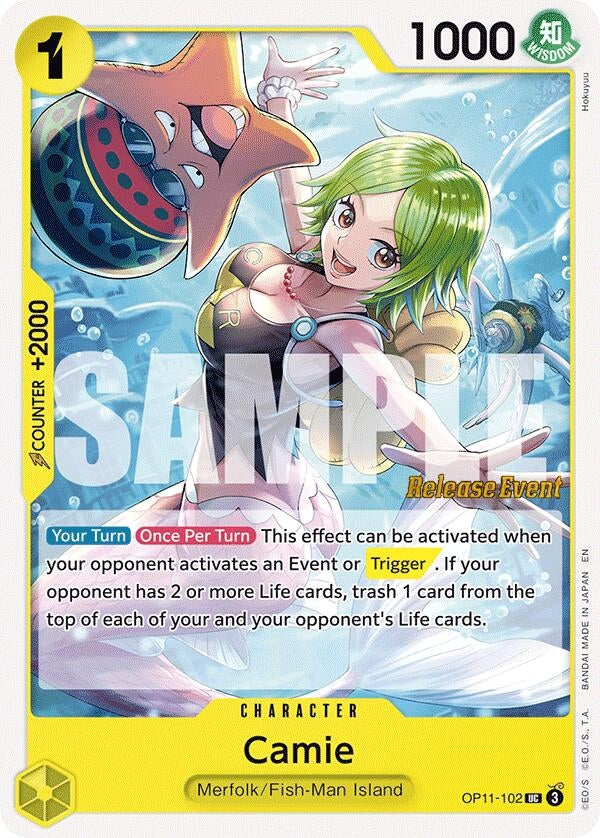 Image for Camie (OP11-102) (OP11 RE) - One Piece Card Game