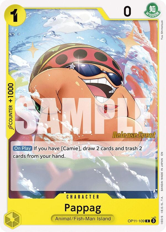 Image for Pappag (OP11-109) (OP11 RE) - One Piece Card Game