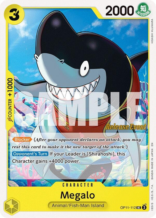 Image for Megalo (OP11-112) (OP11 RE) - One Piece Card Game