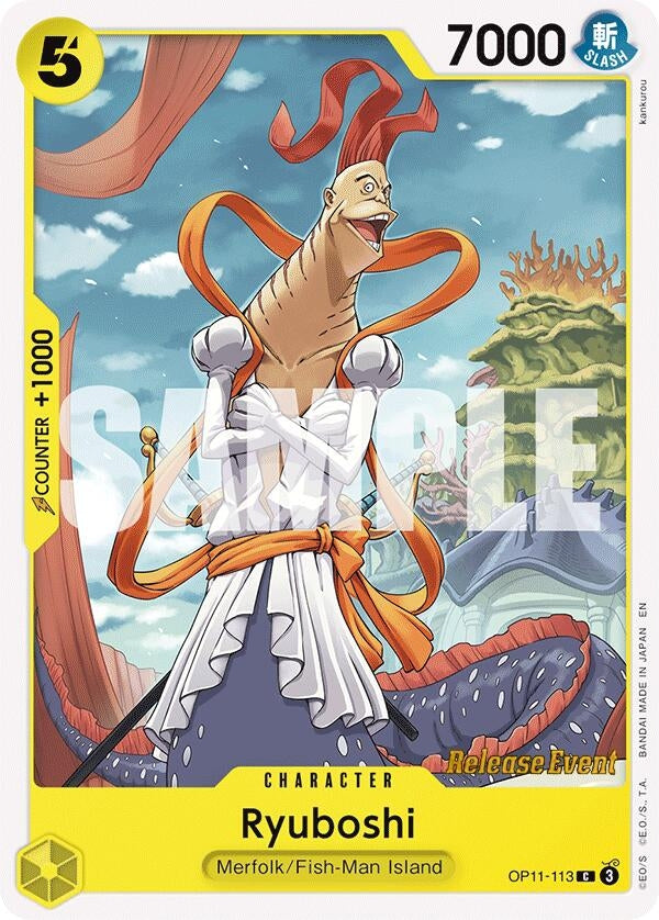 Image for Ryuboshi (OP11-113) (OP11 RE) - One Piece Card Game