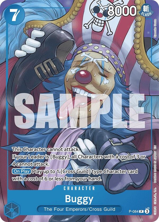 Image for Buggy (Promo Reprint) (P-084) (ST-25) - One Piece Card Game
