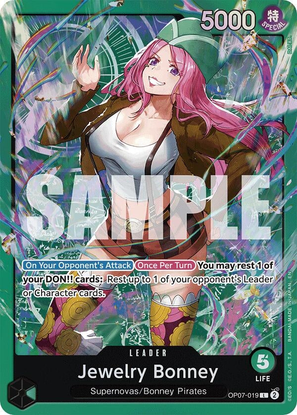 Image for Jewelry Bonney (OP07-019) (OP07-019) (ST-24) - One Piece Card Game