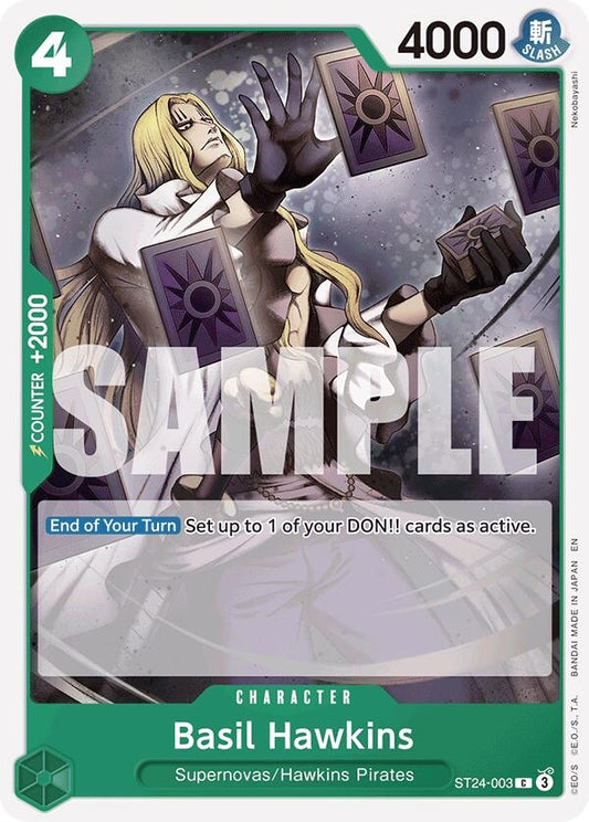 Image for Basil Hawkins (ST24-003) (ST-24) - One Piece Card Game