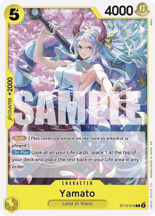 Image for Yamato (Reprint) (ST13-016) (ST-28) - One Piece Card Game