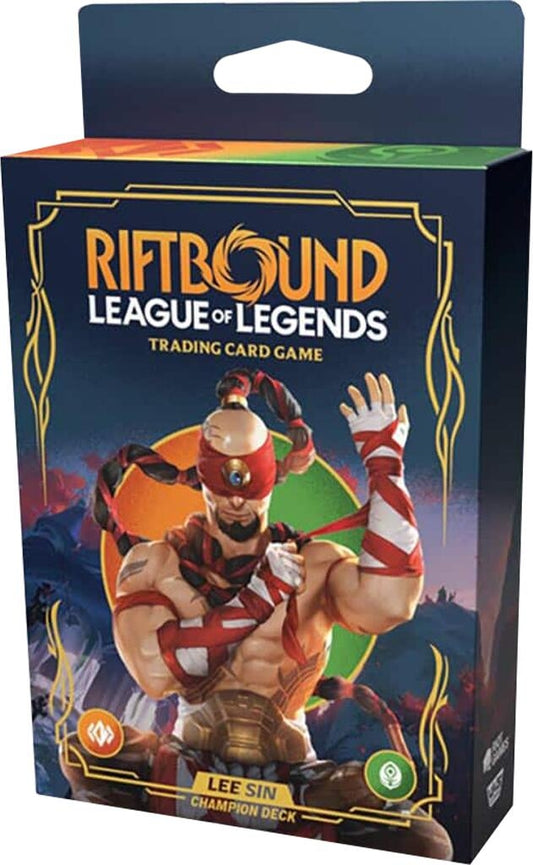 Image for Origins - Champion Deck (Lee Sin) - Riftbound: League of Legends Trading Card Game