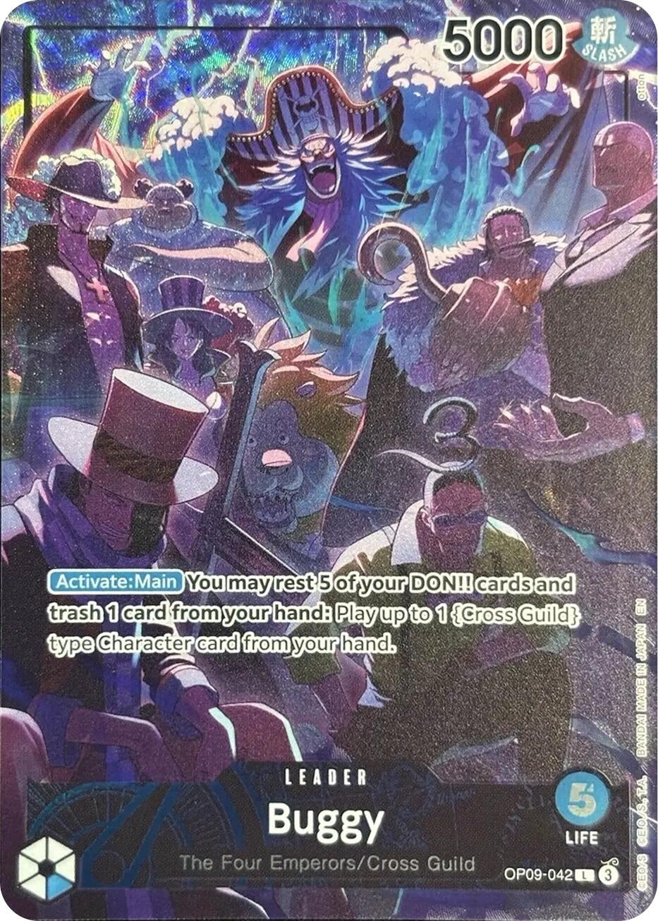 Image for Buggy (English Version 2nd  Anniversary Set) (OP09-042) (OP-PR) - One Piece Card Game