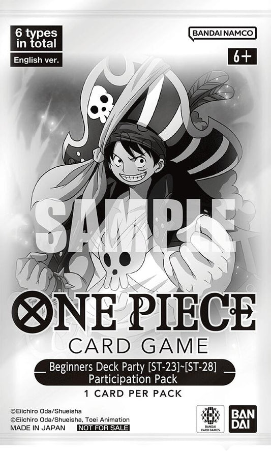 Image for Beginners Deck Party [ST-23] - [ST-28] Participation Pack - One Piece Card Game