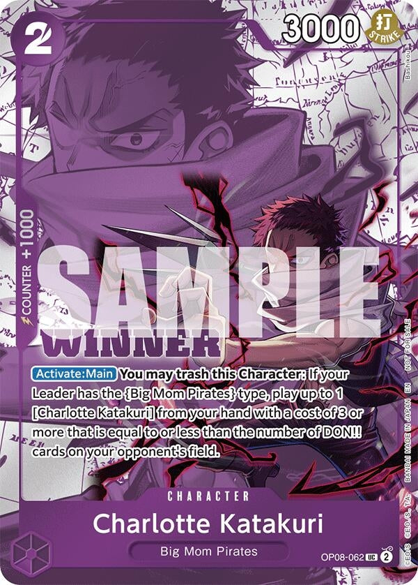 Image for Charlotte Katakuri (Winner Pack 2025 Vol. 3) (OP08-062) (OP-PR) - One Piece Card Game