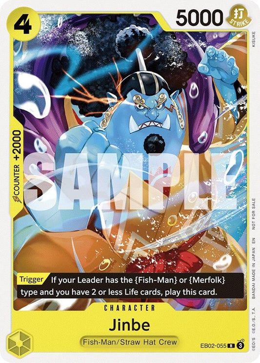 Image for Jinbe (Tournament Pack 2025 Vol. 3) (EB02-055) (OP-PR) - One Piece Card Game