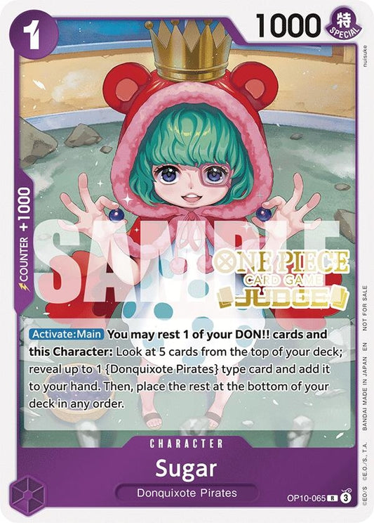 Image for Sugar (Judge Pack Vol. 6) (OP10-065) (OP-PR) - One Piece Card Game