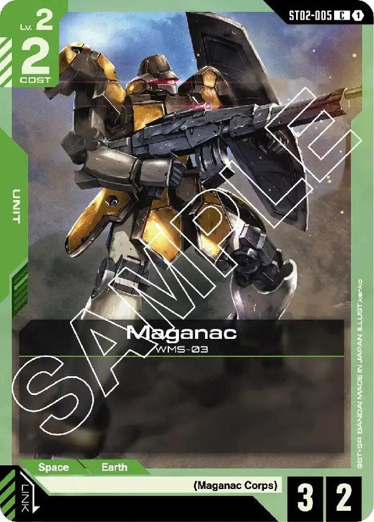 Image for Maganac (ST02-005) (ST02) - Gundam Card Game