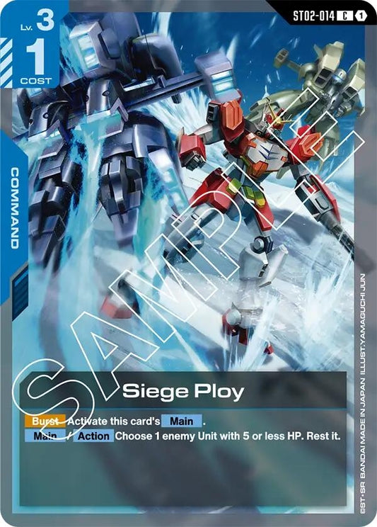 Image for Siege Ploy (ST02-014) (ST02) - Gundam Card Game