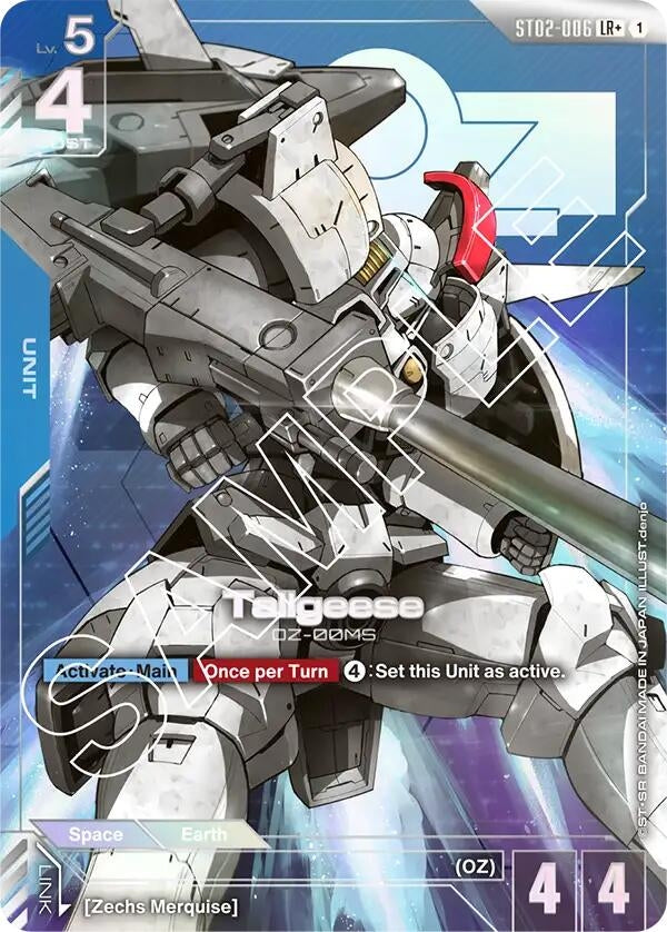 Image for Tallgeese (LR+) (ST02-006) (ST02) - Gundam Card Game
