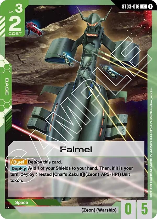 Image for Falmel (ST03-016) (ST03) - Gundam Card Game