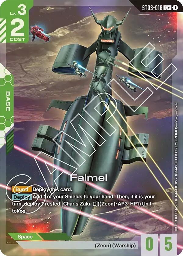 Image for Falmel (C+) (ST03-016) (ST03) - Gundam Card Game