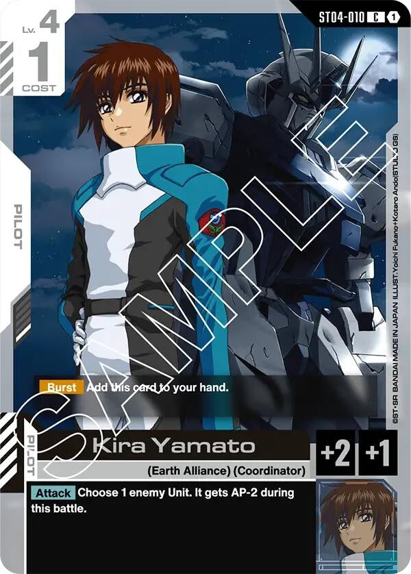 Image for Kira Yamato (ST04-010) (ST04) - Gundam Card Game