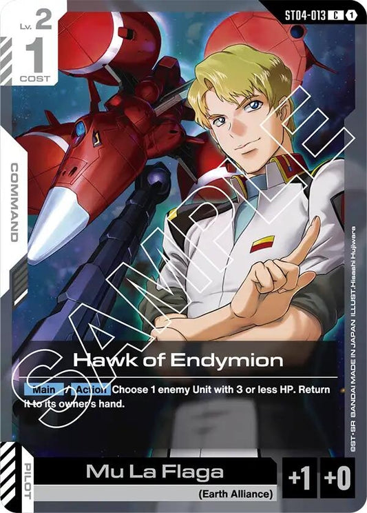 Image for Hawk of Endymion (ST04-013) (ST04) - Gundam Card Game