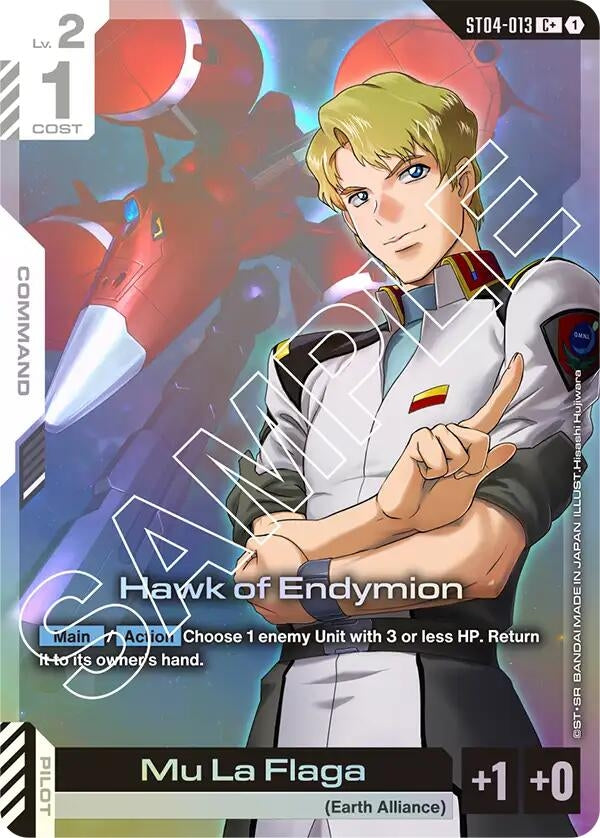 Image for Hawk of Endymion (C+) (ST04-013) (ST04) - Gundam Card Game