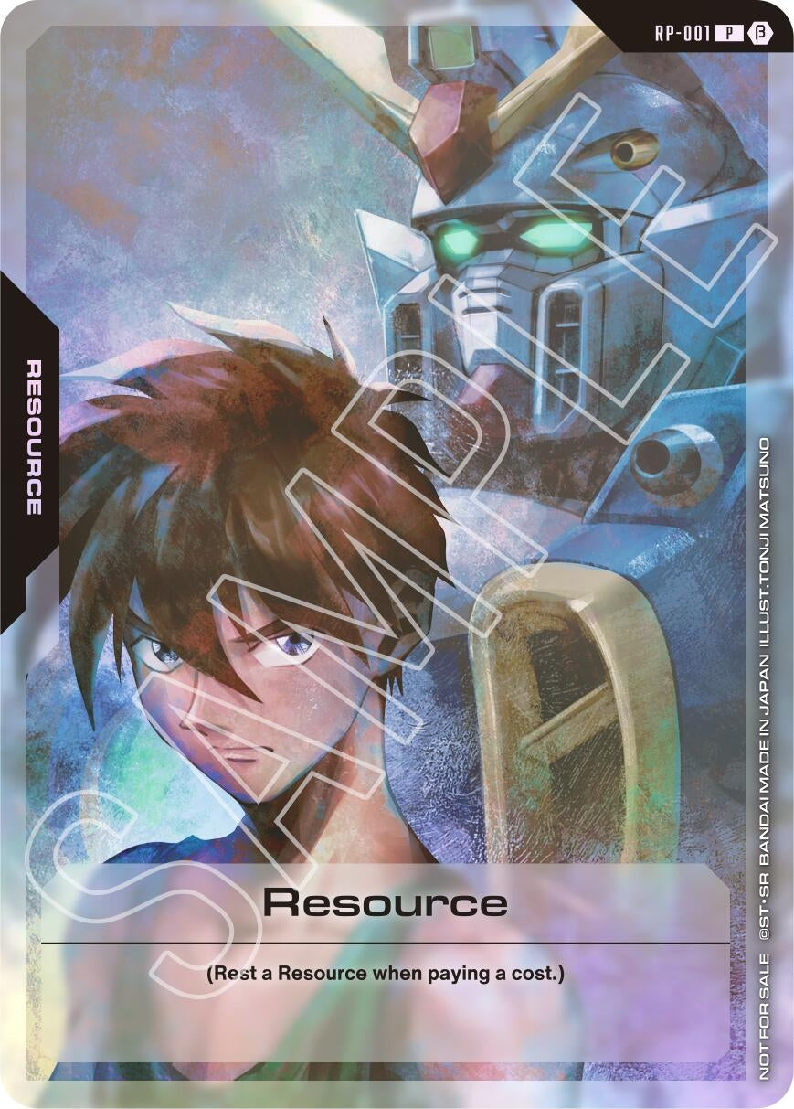 Image for Resource (RP-001) (Mobile Suit Gundam Wing) (RP-001) (RP) - Gundam Card Game