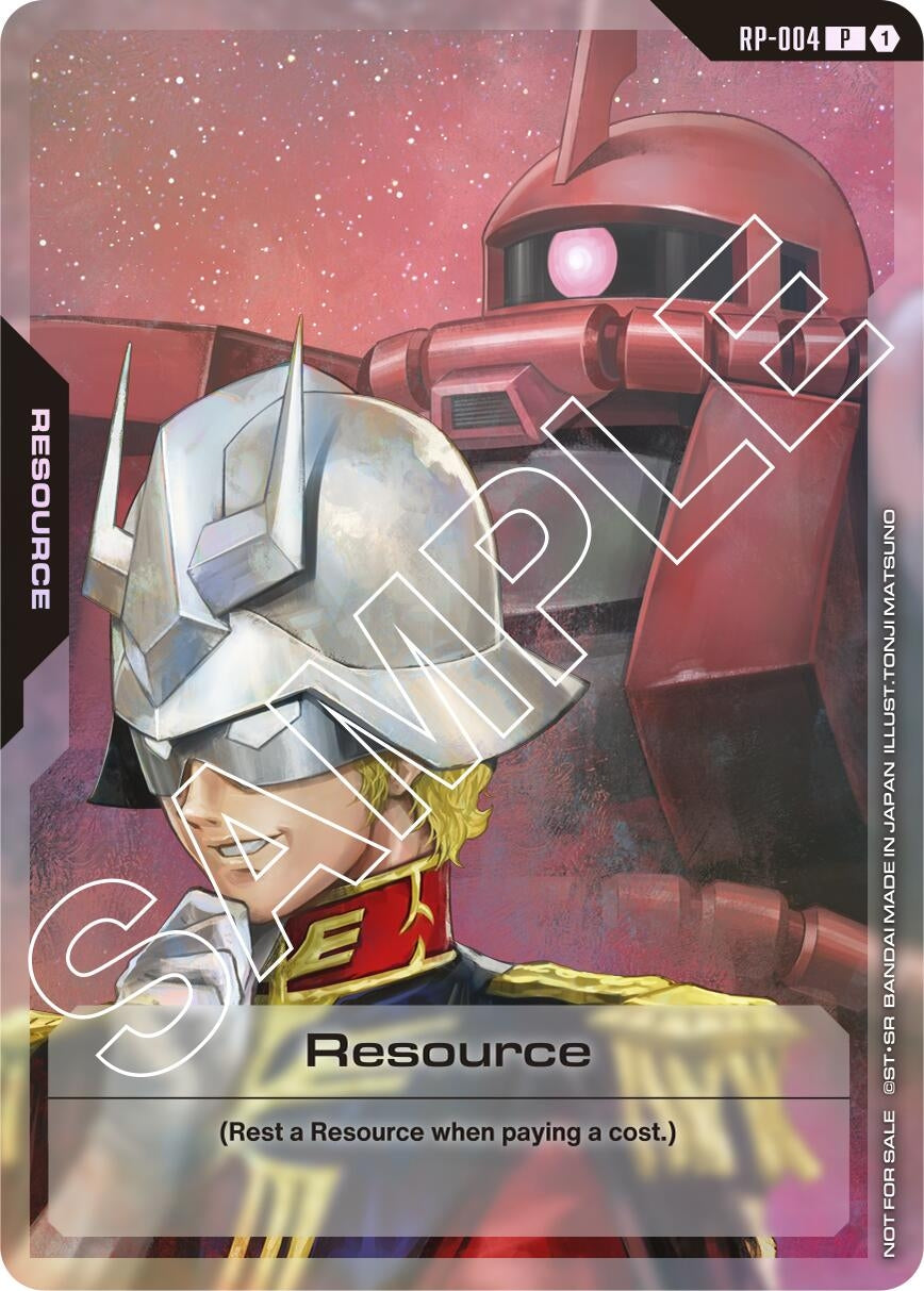 Image for Resource (RP-004) (Mobile Suit Gundam) (RP-004) (RP) - Gundam Card Game