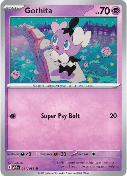 Image for Gothita (041/086) (WHT) - Pokemon