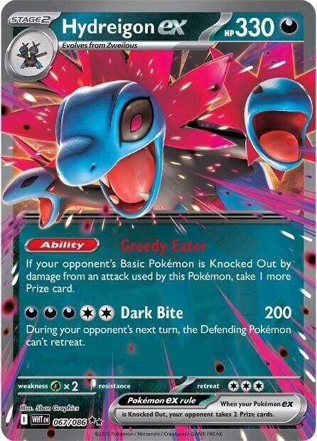 Image for Hydreigon ex (067/086) (WHT) - Pokemon