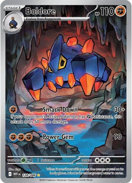 Image for Boldore (128/086) (WHT) - Pokemon