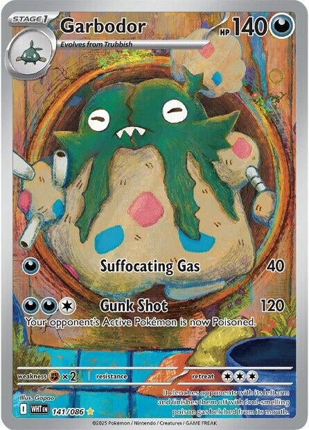 Image for Garbodor (141/086) (WHT) - Pokemon