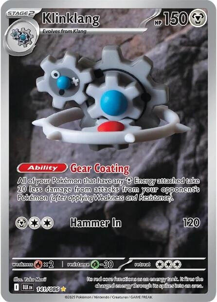 Image for Klinklang (141/086) (BLK) - Pokemon