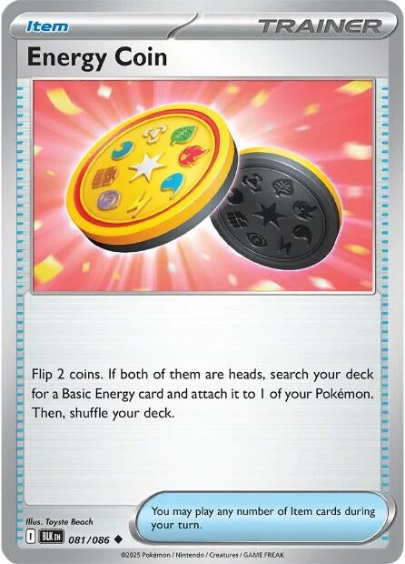 Image for Energy Coin (081/086) (BLK) - Pokemon