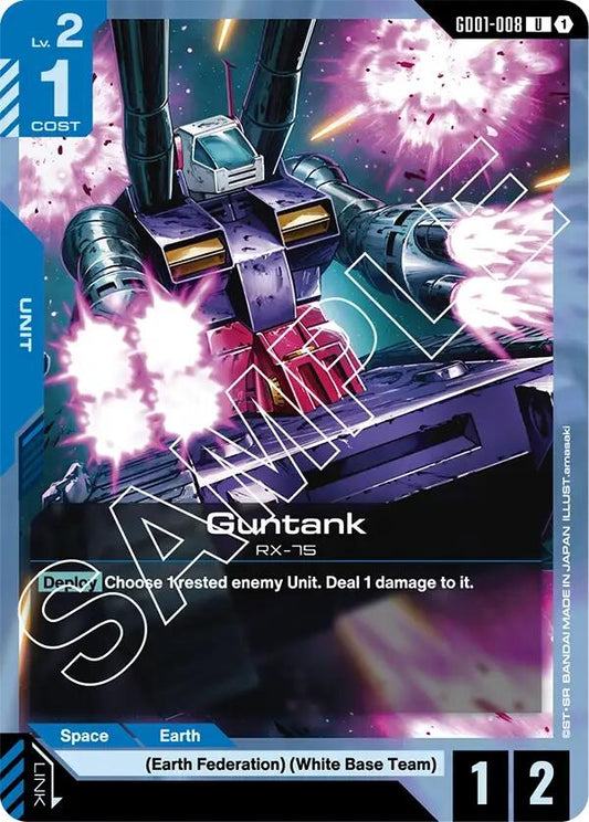 Image for Guntank (GD01-008) (GD01) - Gundam Card Game