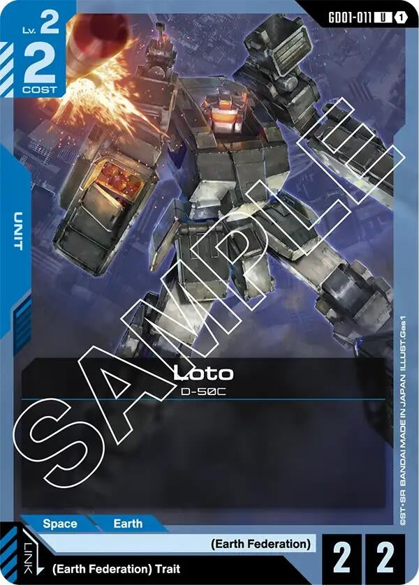 Image for Loto (GD01-011) (GD01) - Gundam Card Game