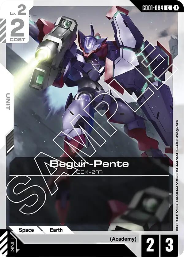 Image for Beguir-Pente (GD01-084) (GD01) - Gundam Card Game