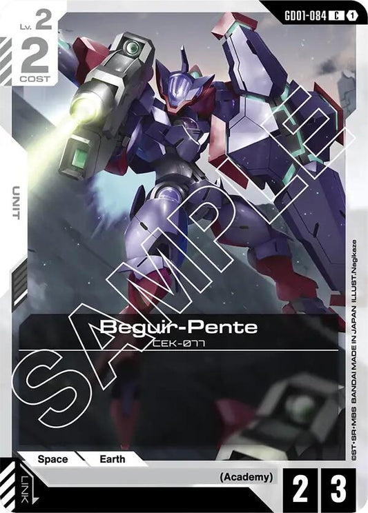 Image for Beguir-Pente (GD01-084) (GD01) - Gundam Card Game