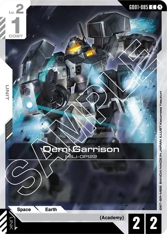 Image for Demi Garrison (GD01-085) (GD01) - Gundam Card Game