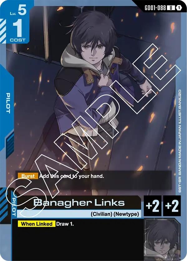 Image for Banagher Links (GD01-088) (GD01) - Gundam Card Game