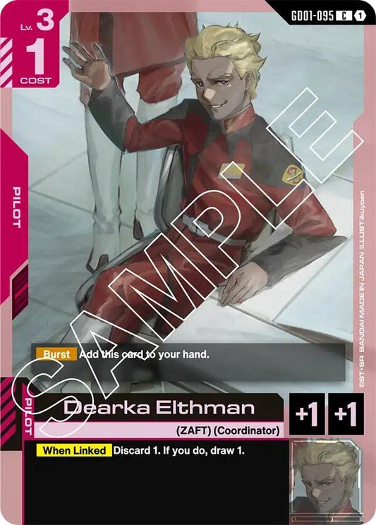 Image for Dearka Elthman (GD01-095) (GD01) - Gundam Card Game