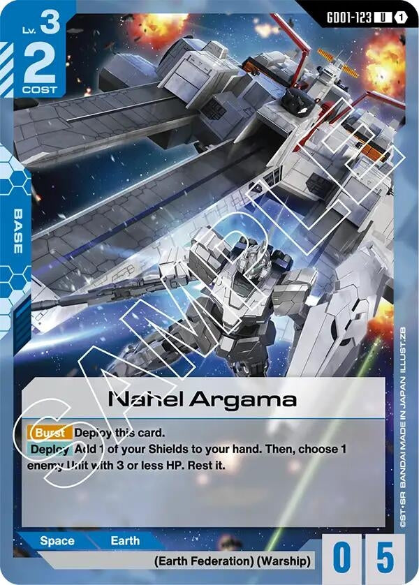 Image for Nahel Argama (GD01-123) (GD01) - Gundam Card Game