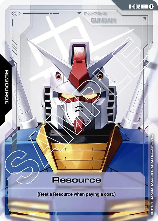 Image for Resource (R-002) (R-002) (GD01) - Gundam Card Game