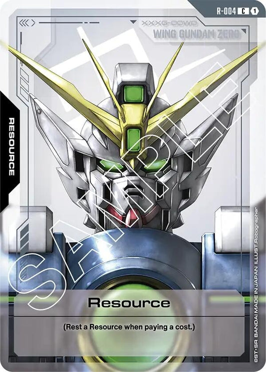 Image for Resource (R-004) (R-004) (GD01) - Gundam Card Game
