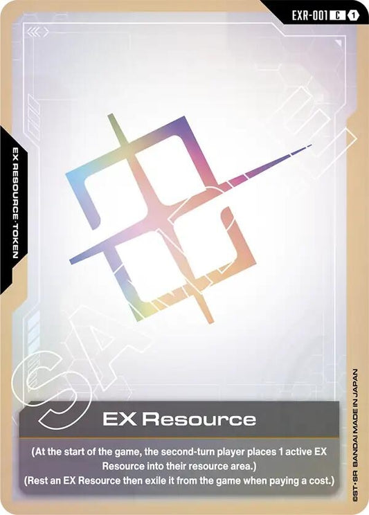 Image for EX Resource (EXR-001) (GD01) - Gundam Card Game