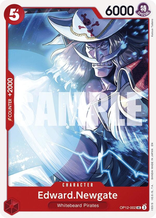 Image for Edward.Newgate (OP12-002) (OP12) - One Piece Card Game