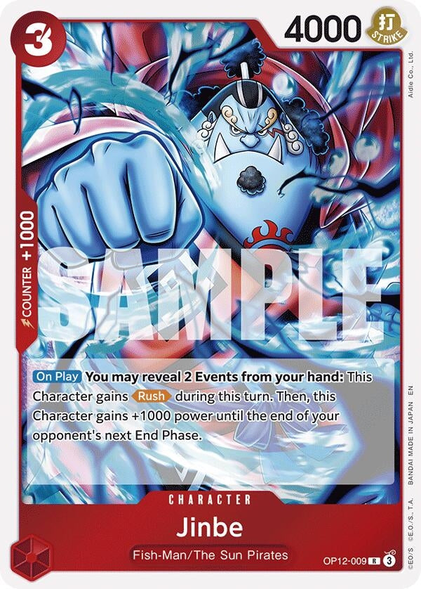 Image for Jinbe (OP12-009) (OP12) - One Piece Card Game